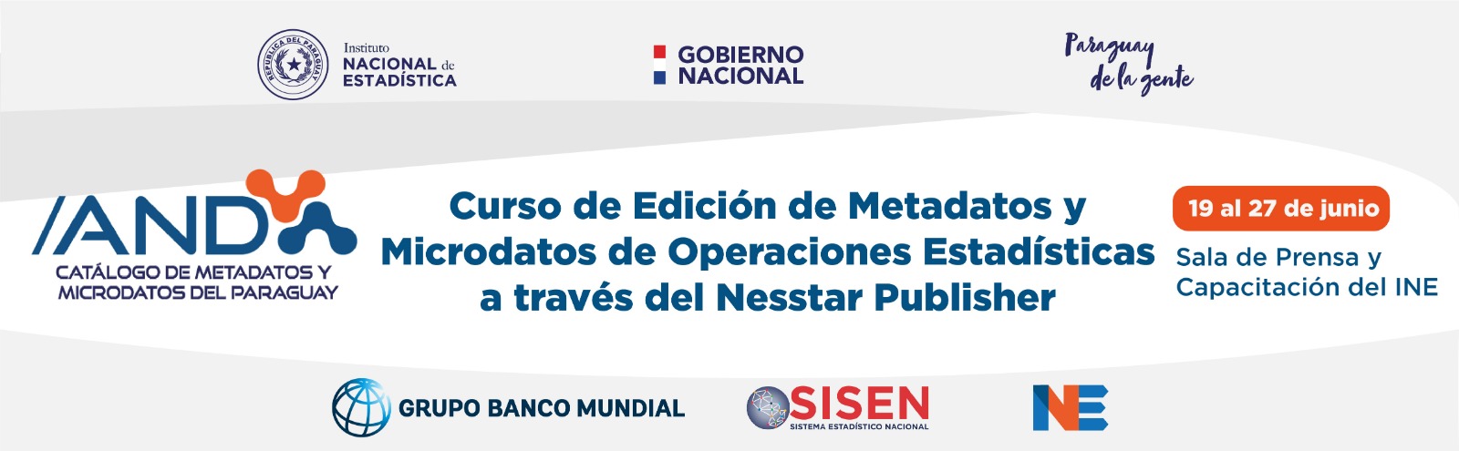 INE dictará curso de Edición de Metadatos y Microdatos de Operaciones Estadísticas a través del Nesstar Publisher